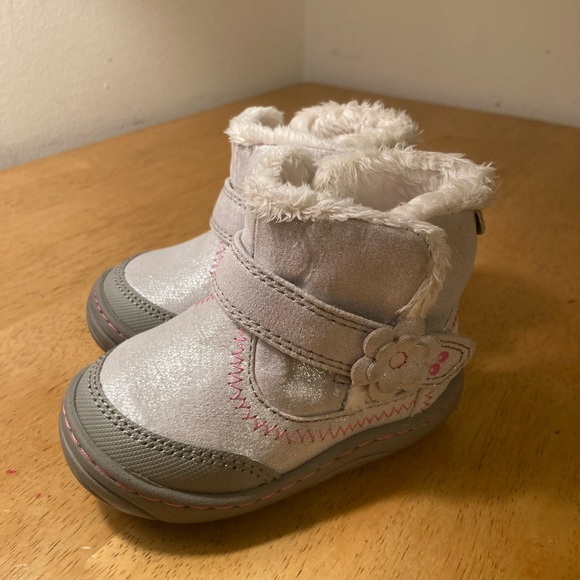 Stride Rite Baby Girl Boots - Picture 1 of 5
